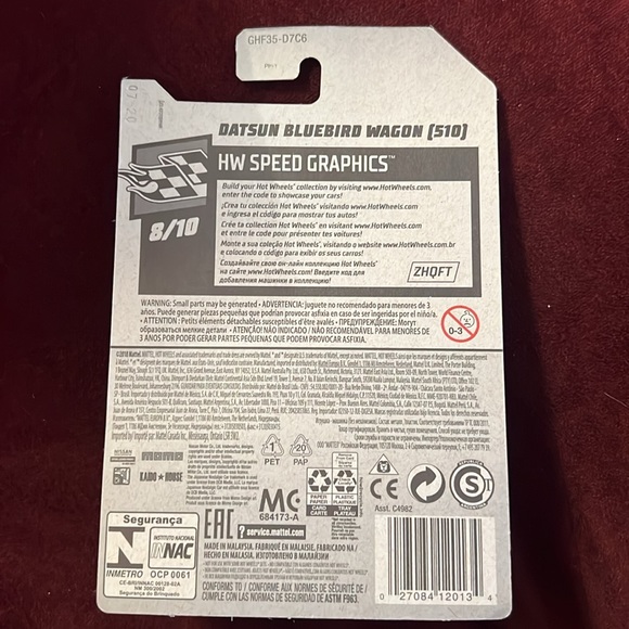 Hot wheels Datsun Bluebird Wagon (510) - Picture 2 of 2